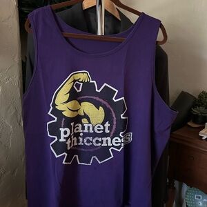Purple Planet Fitness Tank Top